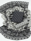 Ajrak Block Print 3 Pcs Lawn Suit with Neckline & Multani Khusa