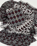 Ajrak Block Print 3 Pcs Lawn Suit with Neckline & Multani Khusa
