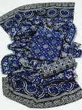 Ajrak Block Print 3 Pcs Lawn Suit with Neckline & Multani Khusa